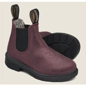 NEW Blundstone Girls 2090 Chelsea Boots Rose Pink Sparkle Kids Girls UK 3 4T